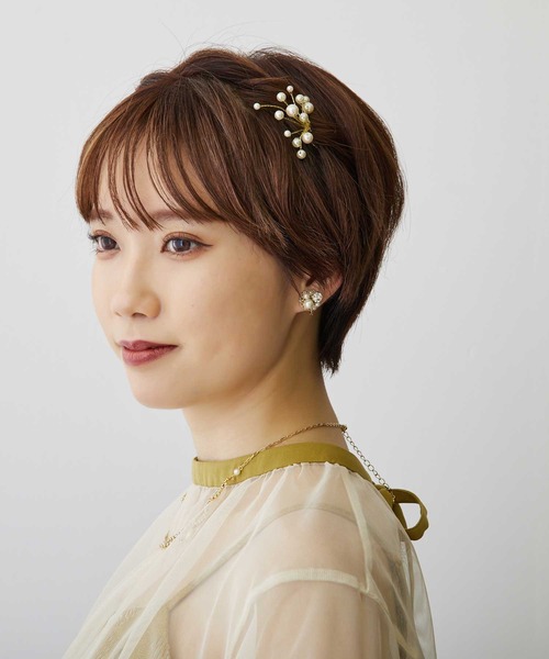 ダークドールダブルポニーテールヘアアクセサリー main image 1