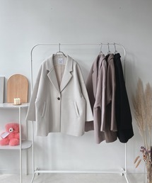 AS KNOW AS plus | ♪ミドルチェスターコート(チェスターコート)