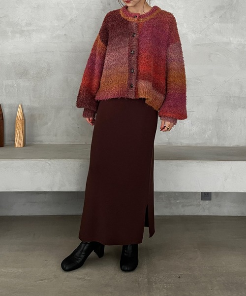 LOWRYS FARM（ローリーズファーム）の「グラデーションＣＤ＊２Ｐワンピース　176445（ワンピース・レディース・ブラック/ピンク/イエロー・FREE）」の20枚目の写真