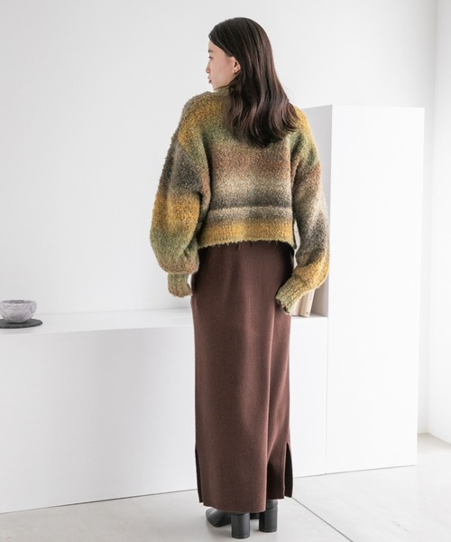 LOWRYS FARM（ローリーズファーム）の「グラデーションＣＤ＊２Ｐワンピース　176445（ワンピース・レディース・ブラック/ピンク/イエロー・FREE）」の17枚目の写真