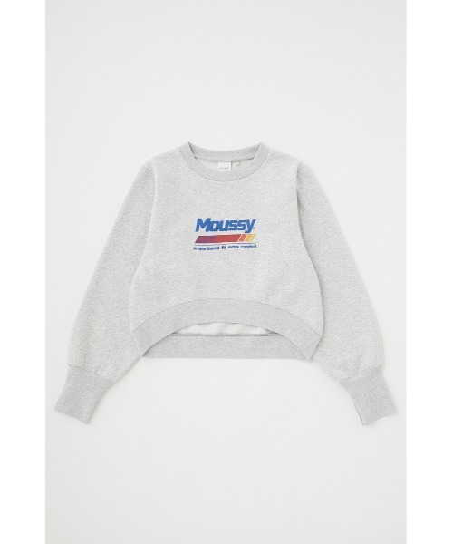 MOUSSY(マウジー)の「90S MOUSSY CROPPED プルオーバー(スウェット・レディース・グリーン/ブラック/杢グレー/オフホワイト・FREE)」の4枚目の写真