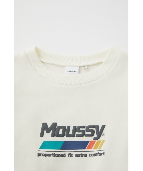 MOUSSY(マウジー)の「90S MOUSSY CROPPED プルオーバー(スウェット・レディース・グリーン/ブラック/杢グレー/オフホワイト・FREE)」の9枚目の写真