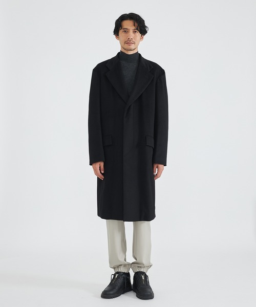 THE TOKYO/ザトウキョウ】カシミヤメルトンチェスターコート