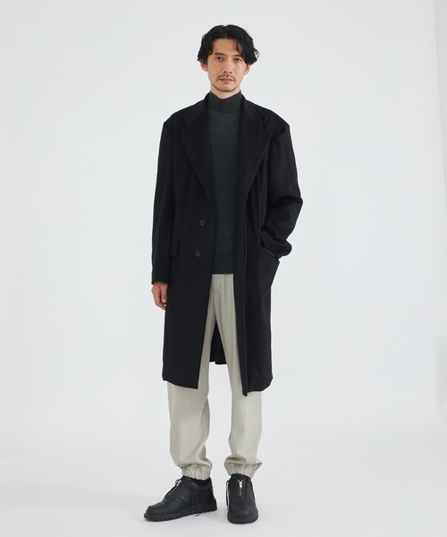 THE TOKYO/ザトウキョウ】カシミヤメルトンチェスターコート