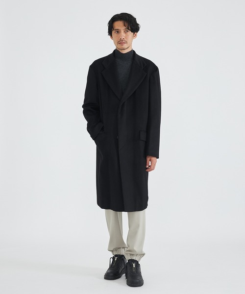 希少入手困難美品✨定価約20万✨ドゥーズィエムクラス✨カシミヤ混チェスターコート 楽天市場】【20％OFFクーポン】スタンドカラー カシミヤ