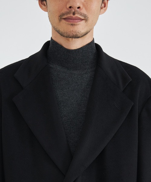 THE TOKYO/ザトウキョウ】カシミヤメルトンチェスターコート