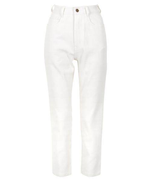 Petitle（プチレ）の「[ 低身長向けサイズ ] 低身長さん向けサイズ　デニムテーパードパンツ（デニムパンツ・レディース・グレー/ネイビー/ホワイト/ライトブルー/ブラック/ライトピンク/アイボリー系/その他/ブルー/ダークブルー・PM/PL/PS/XS.P）」の14枚目の写真