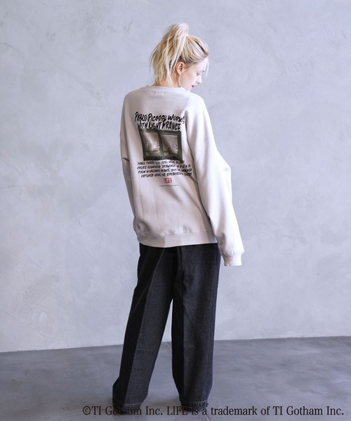 LIFE（ライフ）の「LIFE別注 ピカソフォトプリントスウェット（スウェット・メンズ・ブラック/イエロー/グリーン/グレー系その他・S/M/L）」の13枚目の写真