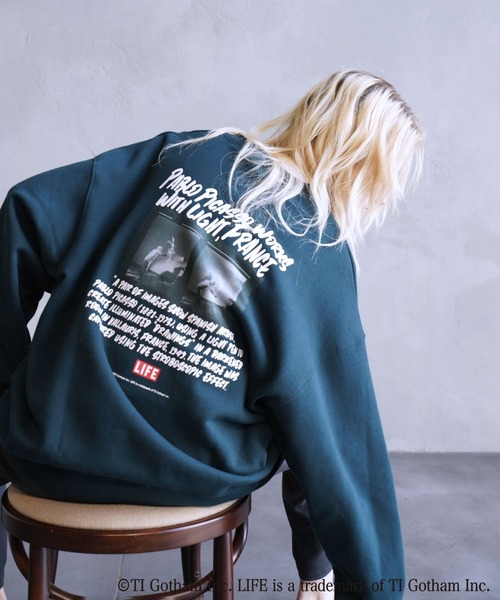 LIFE（ライフ）の「LIFE別注 ピカソフォトプリントスウェット（スウェット・メンズ・ブラック/イエロー/グリーン/グレー系その他・S/M/L）」の15枚目の写真