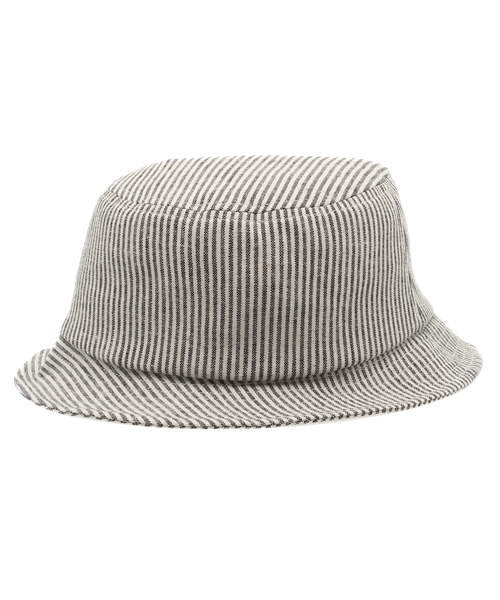 Denime(ドゥニーム)の「OVER DYE DENIM HAT/オーバーダイデニムハット(ハット・メンズ・インディゴブルー/ストライプ・FREE)」の11枚目の写真