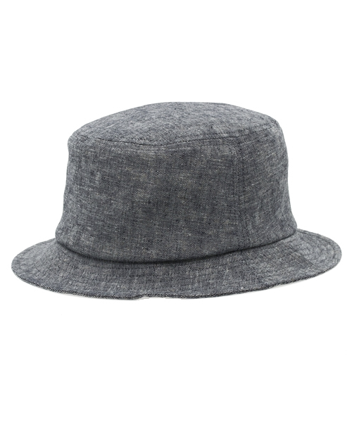 Denime(ドゥニーム)の「OVER DYE DENIM HAT/オーバーダイデニムハット(ハット・メンズ・インディゴブルー/ストライプ・FREE)」の10枚目の写真