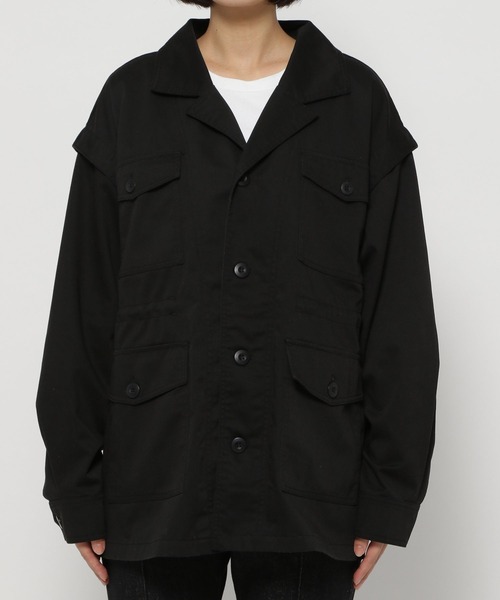 PAGEBOY（ページボーイ）の「マルチWAYミリタリージャケット（ミリタリージャケット・レディース・ブラック/カーキ/オフホワイト/グリーン系その他・FREE）」の19枚目の写真