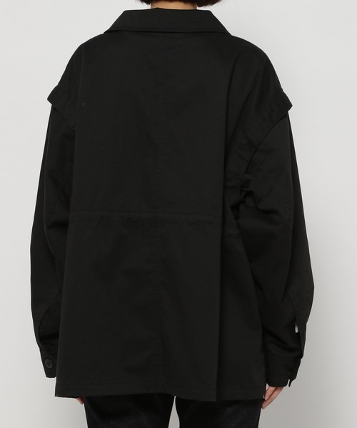 PAGEBOY（ページボーイ）の「マルチWAYミリタリージャケット（ミリタリージャケット・レディース・ブラック/カーキ/オフホワイト/グリーン系その他・FREE）」の21枚目の写真