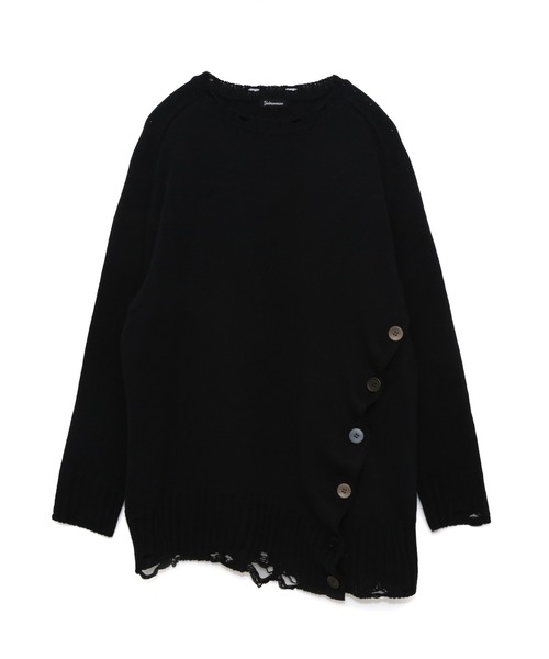 Undercoverism（アンダーカバイズム）の「UI1C4902（ニット/セーター・メンズ・トップグレー/ブラック・3/2）」の2枚目の写真