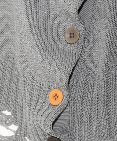 Undercoverism（アンダーカバイズム）の「UI1C4902（ニット/セーター・メンズ・トップグレー/ブラック・3/2）」の3枚目の写真