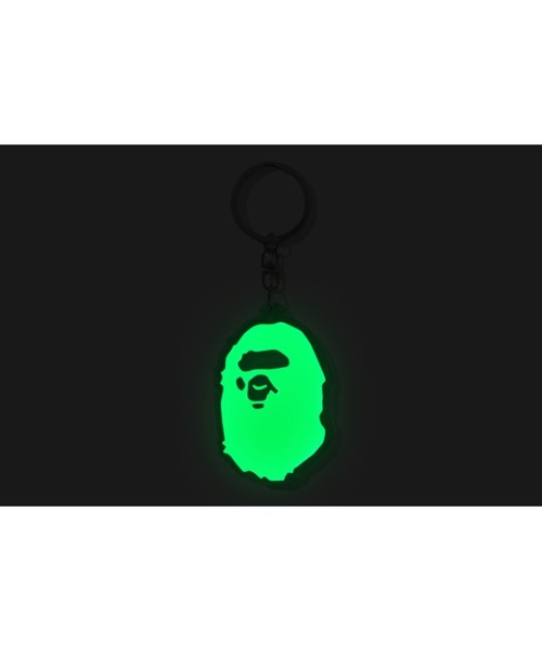 A BATHING APE（アベイシングエイプ）の「APE HEAD REFLECTIVE KEYCHAIN M（キーホルダー・メンズ・ブルー/ブラック/グリーン/ホワイト・FREE）」の7枚目の写真