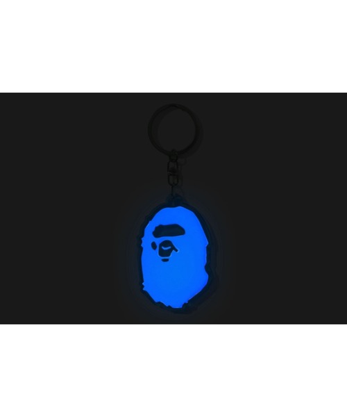 A BATHING APE（アベイシングエイプ）の「APE HEAD REFLECTIVE KEYCHAIN M（キーホルダー・メンズ・ブルー/ブラック/グリーン/ホワイト・FREE）」の8枚目の写真