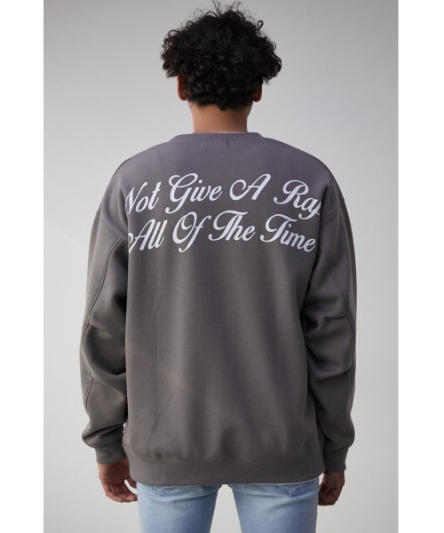 NOT GIVE A RAP PULLOVER/ノットギブアラッププルオーバー（スウェット