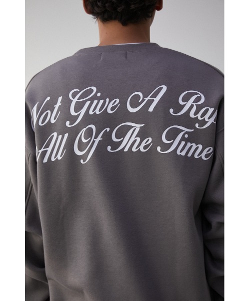 NOT GIVE A RAP PULLOVER/ノットギブアラッププルオーバー（スウェット