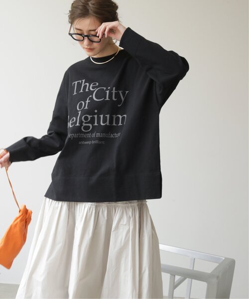 frames RAY CASSIN(フレームスレイカズン)の「WEB限定 袖切替ロゴロンT(Tシャツ/カットソー・レディース・ブラック/オフホワイト・FREE)」の15枚目の写真