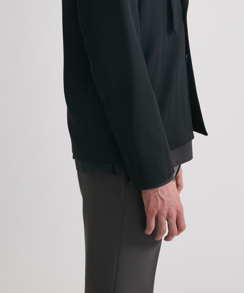 UNITED TOKYO（ユナイテッドトウキョウ）の「ライダースジャケット（テーラードジャケット・メンズ・グレイッシュベージュ/ブラック・1/2）」の13枚目の写真