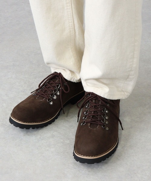 AAA+（サンエープラス）の「軽量 ショートマウンテンブーツ（ブーツ・メンズ・ベージュ系1/ブラック系1/キャメル/ワイン/ブラウン/ダークブラウン/グレー系1/ブラック/ブラウン系1/ダークブラウン系1/ネイビー系1/その他1/ブラック系2・40/42/41/43/39/44）」の8枚目の写真