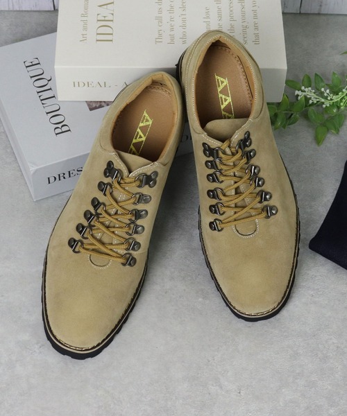 AAA+（サンエープラス）の「軽量 ショートマウンテンブーツ（ブーツ・メンズ・ベージュ系1/ブラック系1/キャメル/ワイン/ブラウン/ダークブラウン/グレー系1/ブラック/ブラウン系1/ダークブラウン系1/ネイビー系1/その他1/ブラック系2・40/42/41/43/39/44）」の10枚目の写真