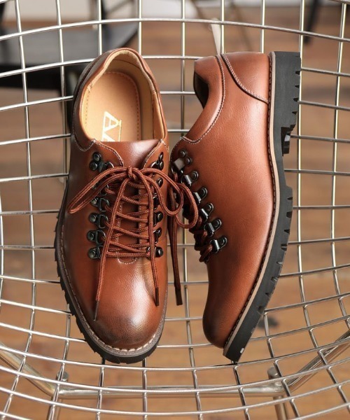 AAA+（サンエープラス）の「軽量 ショートマウンテンブーツ（ブーツ・メンズ・ベージュ系1/ブラック系1/キャメル/ワイン/ブラウン/ダークブラウン/グレー系1/ブラック/ブラウン系1/ダークブラウン系1/ネイビー系1/その他1/ブラック系2・40/42/41/43/39/44）」の7枚目の写真