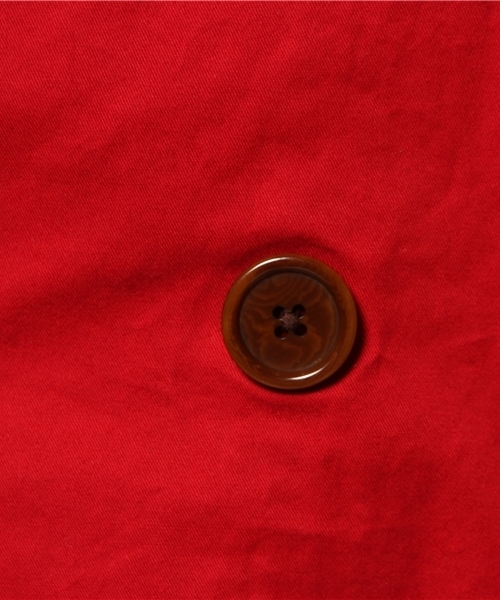 OUTLET（アウトレット）の「【BLOOM&BRANCH】TRENCHCOAT（トレンチコート・メンズ・レッド・MEDIUM）」の9枚目の写真