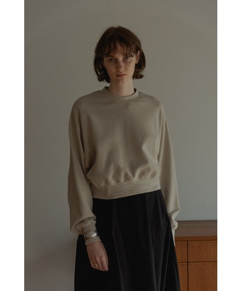 トップス Fiction tokyo Volume Sleeve Sweat Top fiction tokyo Volume Sleeve Sweat Top Fiction tokyo Volume Sleeve