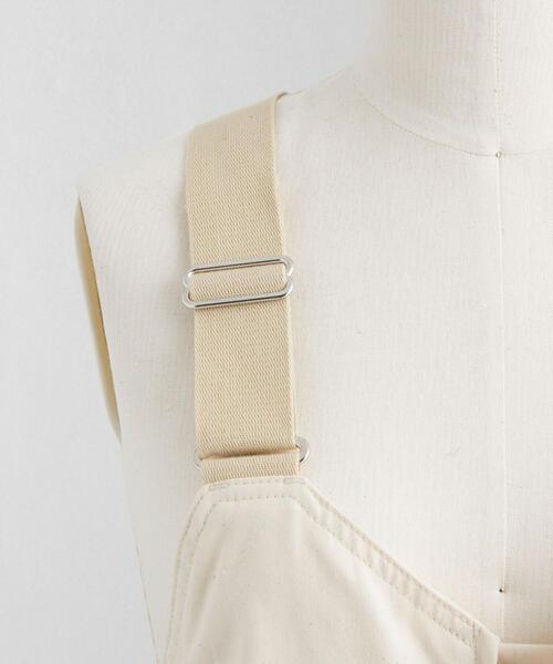 LOEFF（ロエフ）の「＜LOEFF＞TENT CLT サロペット（サロペット/オーバーオール・レディース・オフホワイト・1/0）」の3枚目の写真