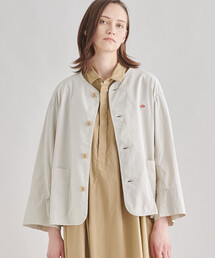 DANTON | DANTON | カラーレス ショートジャケット WOMEN(ノーカラージャケット)