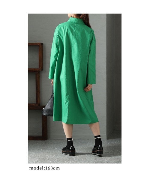 Sawa a la mode（サワアラモード）の「ドットが魅せるモードワンピース（ワンピース・レディース・グリーン/ブラック・FREE）」の3枚目の写真