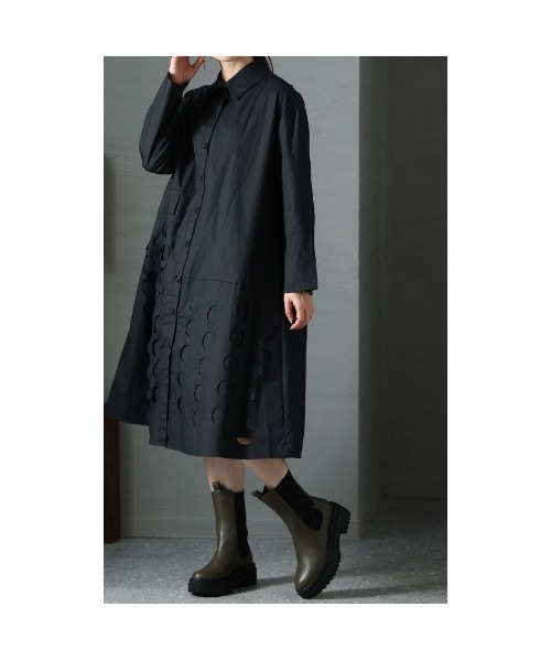 Sawa a la mode（サワアラモード）の「ドットが魅せるモードワンピース（ワンピース・レディース・グリーン/ブラック・FREE）」の17枚目の写真