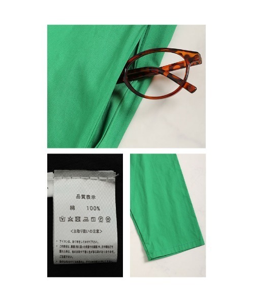 Sawa a la mode（サワアラモード）の「ドットが魅せるモードワンピース（ワンピース・レディース・グリーン/ブラック・FREE）」の8枚目の写真