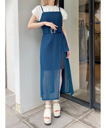 MURUA | メッシュラップジャンスカ(ワンピース)