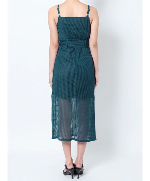 MURUA（ムルーア）の「メッシュラップジャンスカ（ワンピース・レディース・ホワイト/ブラック/ブルー・1/2）」の18枚目の写真