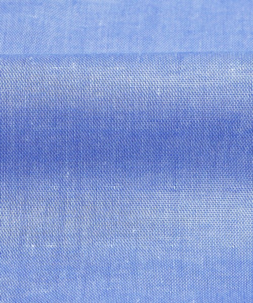 Pitta Re:)（ピッタリ）の「【Pitta Re:)】ふわっとガーゼシャツ 七分袖 綿100% レディースカジュアルシャツ（シャツ/ブラウス・レディース・ブルー・M/L/S/LL）」の4枚目の写真