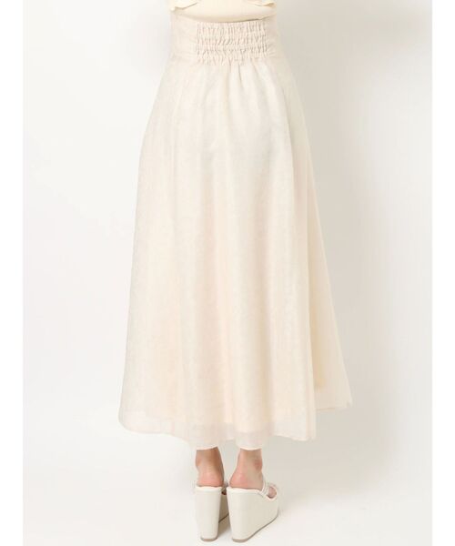 RESEXXY(リゼクシー)の「フラワーシアーハイウエストスカート(スカート・レディース・ブルー/アイボリー/イエロー・FREE)」の20枚目の写真