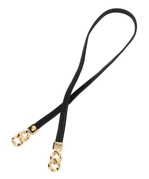 RESEXXY（リゼクシー）の「チェーンポイントゴムベルト（ベルト・レディース・ホワイト/ベージュ/ブラック・FREE）」の5枚目の写真