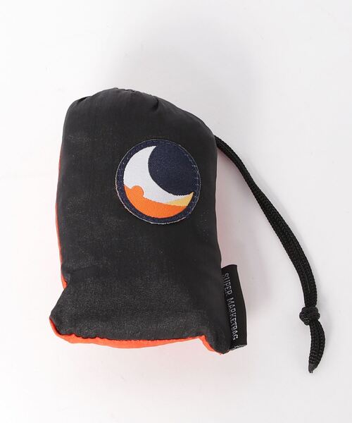 TICKETTOTHEMOON（チケットトゥザムーン）の「【 TICKET TO THE MOON / チケットトゥザムーン 】エコスーパーマーケットバッグ ナイロン パッカブル ショルダーバッグ TMSB ECOBAG CUR（ショルダーバッグ・レディース・ホワイト/ブラック/バーガンディー/ブラック系/ネイビー・FREE）」の6枚目の写真