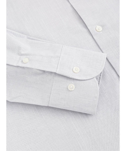 Alexander Julian（アレキサンダージュリアン）の「アレキサンダージュリアン JAPANFABRIC カッタウェイ長袖シャツ（シャツ/ブラウス・メンズ・ベージュ/ピンク系その他/サックスブルー/グレー・MEDIUM/LARGE/X-LARGE）」の10枚目の写真