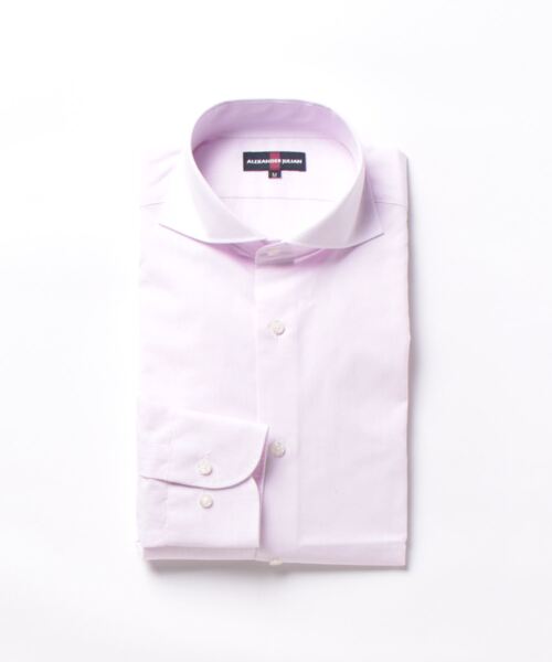 Alexander Julian（アレキサンダージュリアン）の「アレキサンダージュリアン JAPANFABRIC カッタウェイ長袖シャツ（シャツ/ブラウス・メンズ・ベージュ/ピンク系その他/サックスブルー/グレー・MEDIUM/LARGE/X-LARGE）」の13枚目の写真