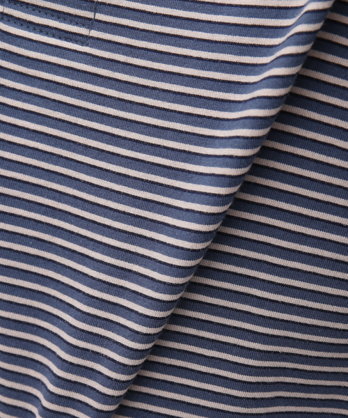 STILL BY HAND（スティルバイハンド）の「【STILL BY HAND / スティルバイハンド】ヘンリーネックカットソー CS03231（Tシャツ/カットソー・メンズ・ホワイト/ブルー・46/48）」の14枚目の写真