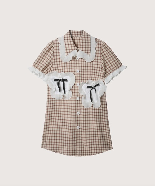 LA POMME petit（ラポミ・プチ）の「アシンメトリーユニークリボン