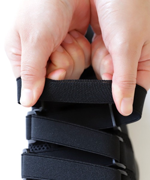 antiqua（アンティカ）の「スニーカーサンダル（サンダル・レディース・ブラック・L/M/S/LL）」の15枚目の写真