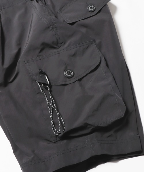 and wander（アンドワンダー）の「and wander/アンドワンダー oversized cargo short pants ショーツ（カーゴパンツ・メンズ・ブラック/オリーブ・M/L/XL）」の7枚目の写真