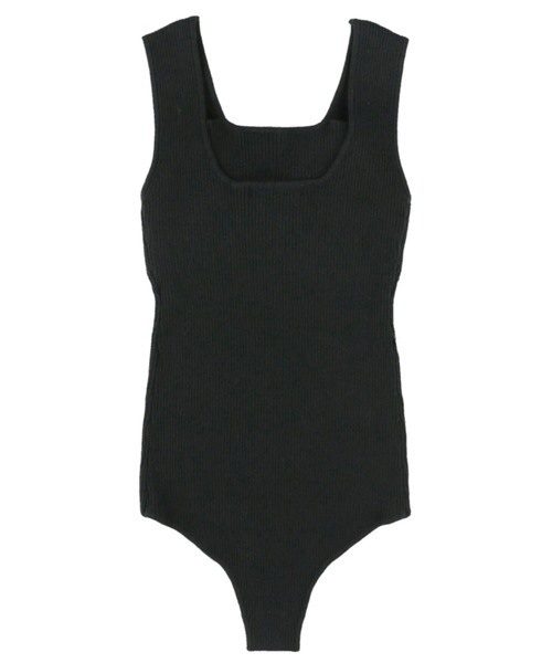 【専用】ALEXIA STAM✖︎tsugumi W ケイトリン　タグ付き未使用品 セール】Sleeveless Knit Bodysuit /パッドinボディスーツ
