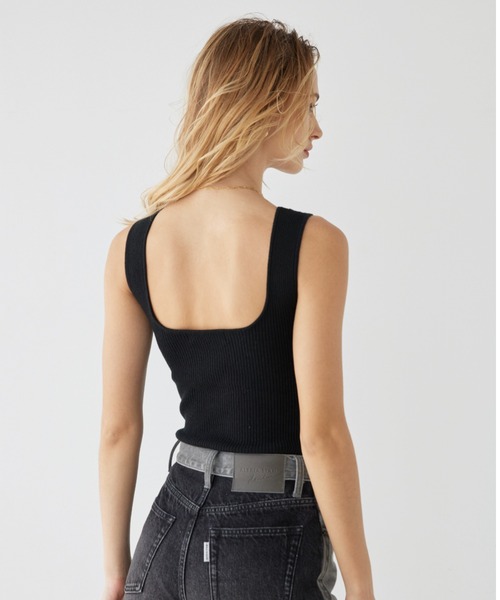 ALEXIA STAM（アリシアスタン）の「Sleeveless Knit Bodysuit /パッドinボディスーツ（その他トップス・レディース・ピンク系その他/ブラック/モカ/ブルー系その他・S/M）」の10枚目の写真