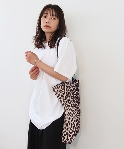 CREDONA(クレドナ)の「レオパードトートBag(トートバッグ・レディース・アイボリー・FREE)」の3枚目の写真